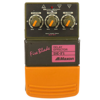 Maxon 【中古】 Maxon DE-F1 Fire Bladeシリーズ ディレイ ギターエフェクター