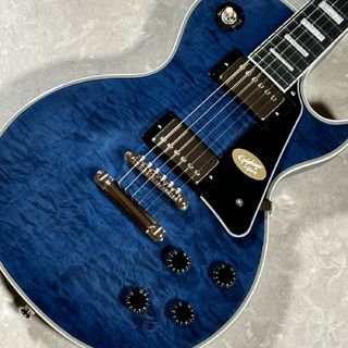 Epiphone Les Paul Custom Quilt Viper Blue (バイパーブルー) レスポールカスタム 20回まで分割金利手数料無料