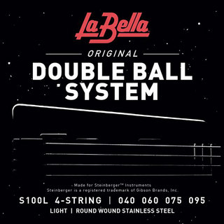 La Bellaラベラ S-100L Light Doble Ball Bass 40-95 ダブルボールエンド エレキベース弦