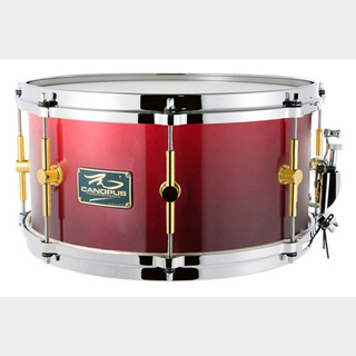 canopus The Maple 8x14 Snare Drum Crimson Fade LQ