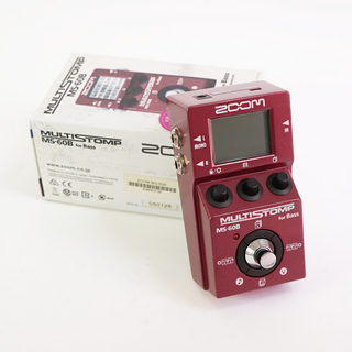 ZOOM 【中古】 ベース用 マルチエフェクター ZOOM MultiStomp MS-60B ズーム ベースエフェクター