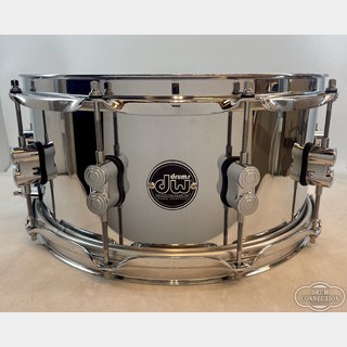 dw 【初売りセール!!】【中古】DW Performance Steel Snare Drum 14"×6.5"