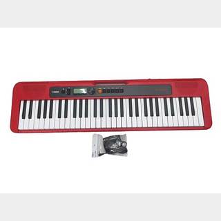 Casio  CT-S200 61鍵盤 レッド 赤 2021年製 アダプター付き カシオ 【鹿児島店】