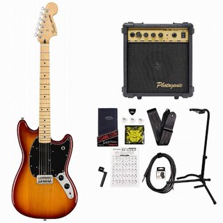 Fender Player Mustang Maple Fingerboard Sienna Sunburst PG-10アンプ付属エレキギター初心者セット【WEBSHOP】