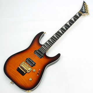 Jackson MJ Series Dinky DK Flame Maple / Amber Burst