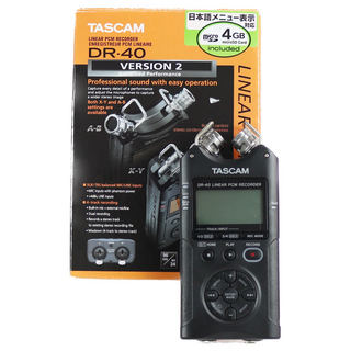 Tascam【中古】 レコーダー タスカム TASCAM DR-40 フィールドレコーダー
