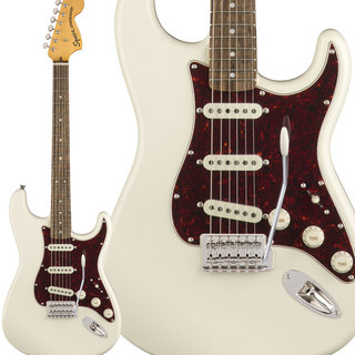 Squier by Fender Classic Vibe ’70s Stratocaster Laurel Fingerboard Olympic White エレキギター　ストラトキャスター