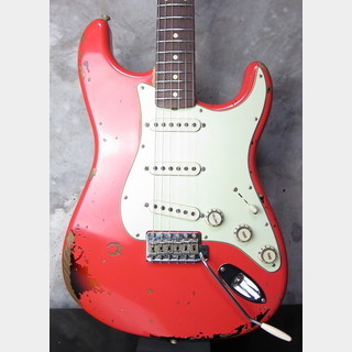Fender Custom Shop Michael Landau Stratocaster 1963 Relic Fiesta Red Over 3CS