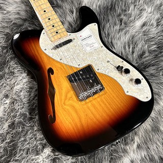 FenderMade in Japan Heritage 60s Telecaster Thinline 3-Color Sunburst 