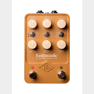 Universal Audio UAFX Enigmatic '82 Overdrive Special Amp《オーバードライブ/プリアンプ》【オンラインストア限定】