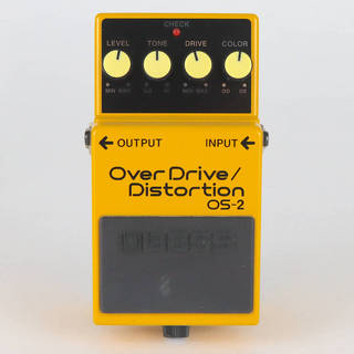 BOSS 【中古】オーバードライブ ディストーション エフェクター BOSS OS-2 OverDrive Distortion