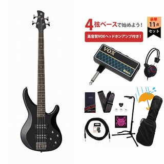 YAMAHA TRBX304 ブラック(BL)  TRBX300シリーズ TRBX アクティブベース VOXヘッドホンアンプ付属エレキベース初心