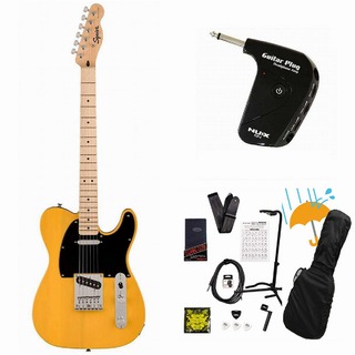 Squier by Fender Sonic Telecaster Maple FB BK PG Butterscotch Blonde GP-1アンプ付属エレキギター初心者セットR【WEBSHOP