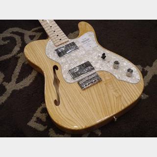 Fender Made in Japan Traditional 70s Telecaster Thinline, Maple Fingerboard, Natural