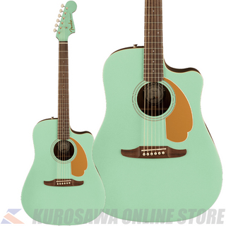 Fender Acoustics FSR Redondo Player, Walnut Fingerboard, Surf Green 【数量限定】