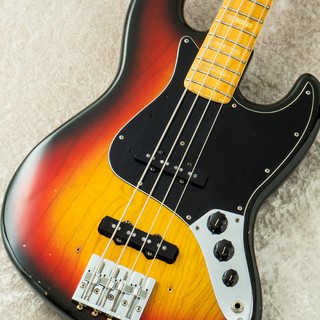 Fender 1976 Jazz Bass -3 Tone Sunburst-【Vintage】【4.54kg】【Players Condition】