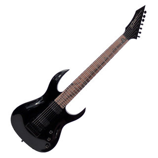 B.C.Rich SHREDZILLA 7 PROPHECY ARCHTOP WITH EVERTUNE Gloss Black Black Line Inlays 7弦ギター アウトレット