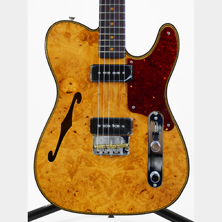 Fender Custom Shop Artisan Maple Burl Dual P90 Telecaster (Natural)