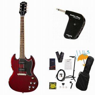 Epiphone Inspired by Gibson SG Special P-90 Sparkling Burgundy GP-1アンプ付属エレキギター初心者セットR【WEBSH