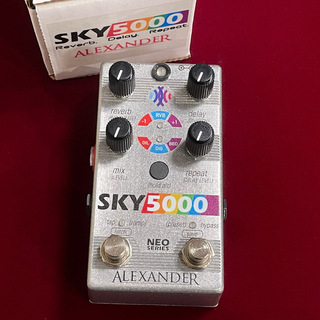 Alexander Pedals Sky 5000 【3×3モード搭載リバーブ&ディレイ】