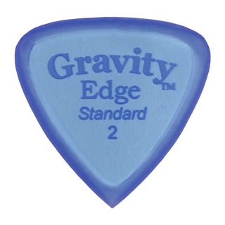 Gravity Guitar PicksEdge -Standard Master Finish- GEES2M 2.0mm Blue ギターピック