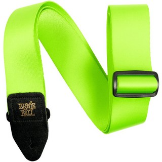 ERNIE BALL 【大決算セール】 【数量限定!在庫処分特価!!】 Neon Green Premium Strap [#P05320]