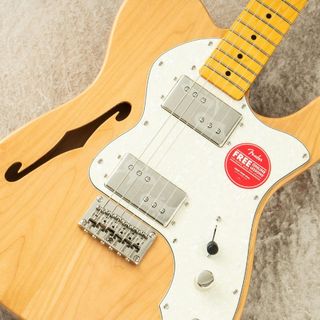 Squier by Fender  Classic Vibe 70s Telecaster Thinline -Natural- 【3.24kg】 