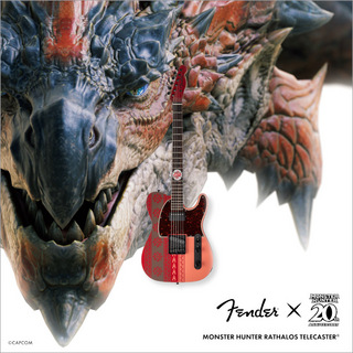 Fender Monster Hunter Rathalos Telecaster Rathalos Red/R 【ご予約品/2025年3月発売予定】