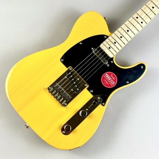 Squier by Fender SONIC TELECASTER Maple Fingerboard Black Pickguard Butterscotch Blonde テレキャスター エレキギターソ
