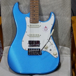 Bacchus GS-2DX RSM/M / LPB (Lake Placid Blue) 【Ernie Ball ストラップ & シールド プレゼント】