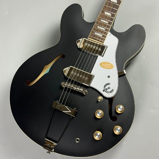 Epiphone Casino Worn Worn Ebony フルアコギター【現物写真】