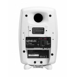 GENELECG Three (ホワイト) 1本 モニタースピーカー アクティブスピーカー パワードスピーカー