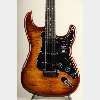 Fender Limited Edition American Ultra Stratocaster Ebony Tiger Eye【S/N US23032637】