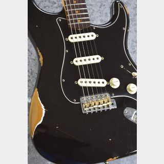 Fender Custom Shop LTD Black Roasted Dual-Mag Stratocaster Relic [3.59kg][ローストボディ&ネック]