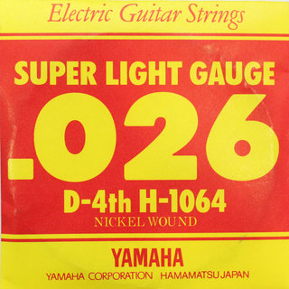 YAMAHA H1064 エレキギター用 バラ弦 4弦×2本
