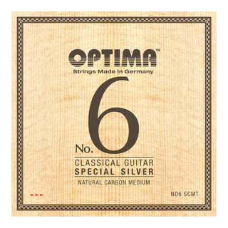 OPTIMANO6.SCMT No.6 Special Silver Medium Carbon クラシックギター弦