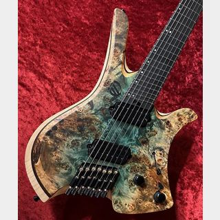 overload custom guitars ヘッドレス ギター 7弦 overload custom guitars ヘッドレス ギター 7弦 - メルカリ