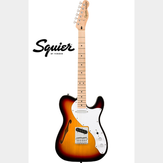 Squier by Fender Affinity Series Telecaster Thinline -3-Color Sunburst -【ローン金利0%】【オンラインストア限定】