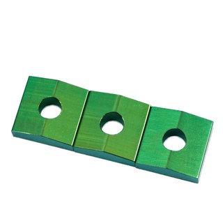 FU-ToneTitanium Lock Nut Block Set (3) GREEN チタンナットブロック グリーン