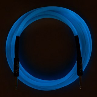 FenderPROFESSIONAL SERIES GLOW IN THE DARK CABLE 10feet (BLUE)(#0990810108)