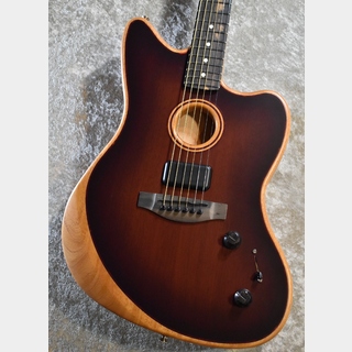 Fender AMERICAN ACOUSTASONIC JAZZMASTER All-Mahogany Bourbon Burst #US233644A【2.68kg】