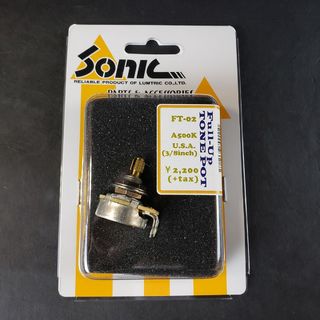 Sonic FT-02 FULL-UP TONE POT 取付穴3/8インチ、500KΩ