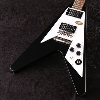 EpiphoneInspired by Gibson Custom Kirk Hammett 1979 Flying V Ebony 【御茶ノ水本店】