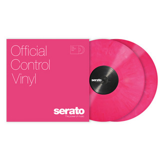 Serato 12" Serato Control Vinyl [Pink] 2枚組 コントロールバイナル