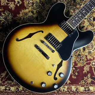 Gibson (ギブソン) ES-335 Satin Vintage Burst セミアコギター【3.59kg】