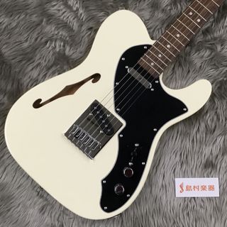 Squier by Fender Affinity Series Telecaster Thinline Olympic White エレキギター シンライン テレキャスター