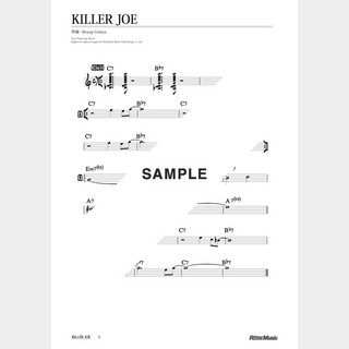 楽譜Killer Joe