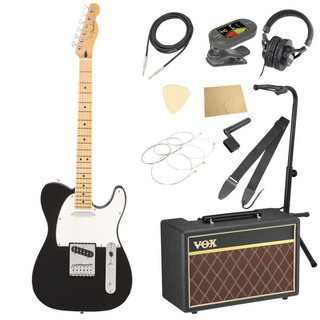 Fender フェンダー Player II Telecaster MN BLK エレキギター VOXアンプ付き 入門11点 初心者セット