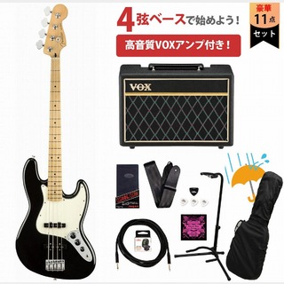 Fender Player Series Jazz Bass Black Maple  VOXアンプ付属エレキベース初心者セットR【WEBSHOP】