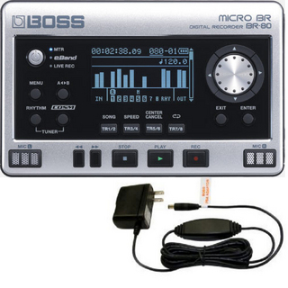 BOSS BR-80 ◆1台限定特価!電源アダプタ(PSA-100S2)プレゼント!【TIMESALE!~10/14 19:00!】